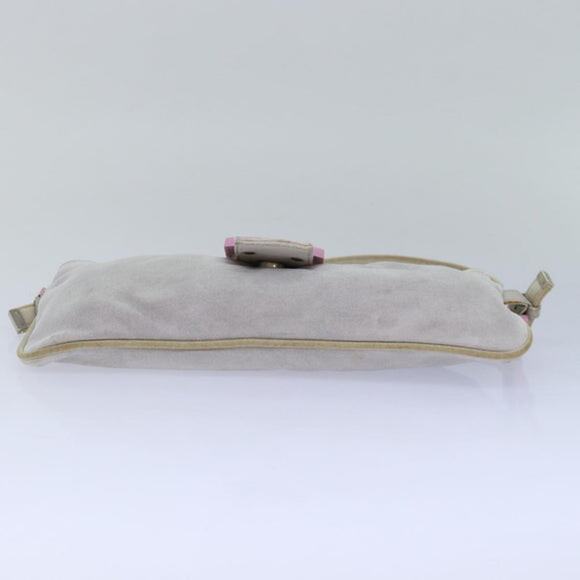 FENDI Shoulder Bag Cotton Gray - Picture 9 of 16